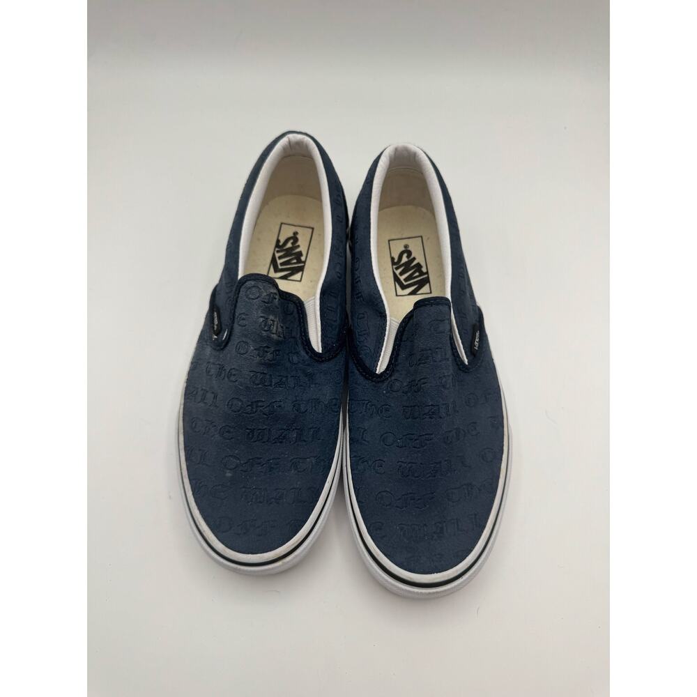 Vans Deboss OTW Classic Slip-On Shoes Size 7.5 Mens 9 Womens